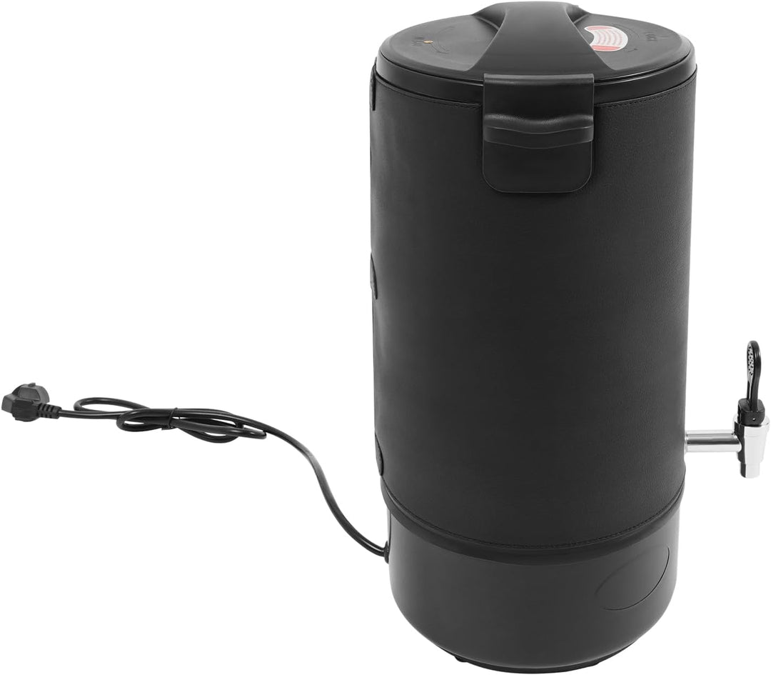 10L Glühweinkessel Edelstahl, Wachsschmelzer 1100W Kommerzieller Elektrischer Wachsschmelzer, Heissg
