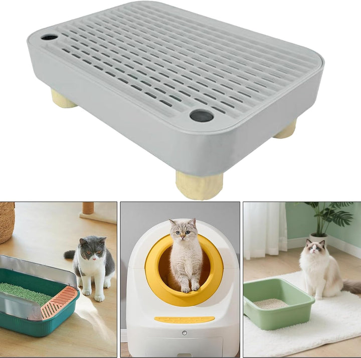 Stufe Für Die Katzenstreu,Kätzchen Katzenklo Treppe Mit Filterfunktion | Abnehmbare Kätzchen Katzenk