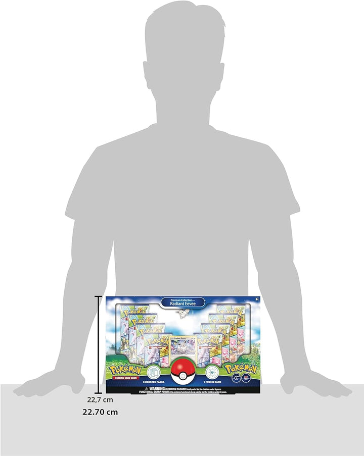 Pokémon GO Radiant Eevee Premium Collection Box - EN Einzelbett, Einzelbett