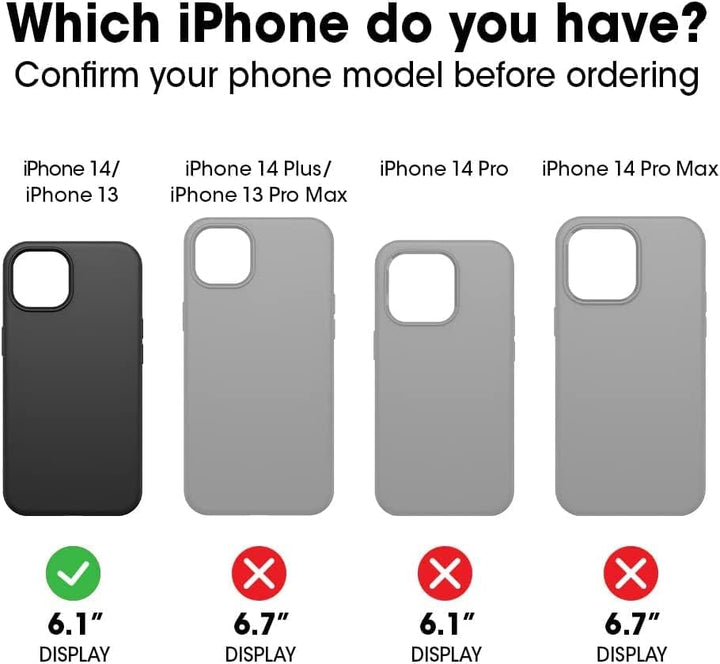 OtterBox Commuter Series Schutzhülle für iPhone 13 (nur), Keine Einzelhandelsverpackung, Trees Compa