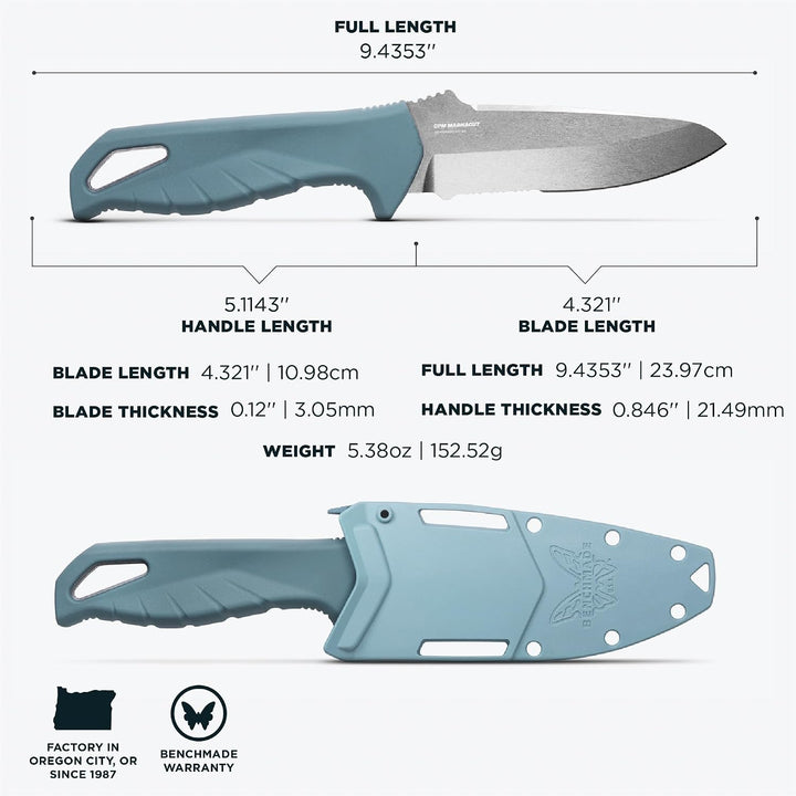 Benchmade Cuchillo UNDERCURRENT Santoprene CPM-MagnaCut