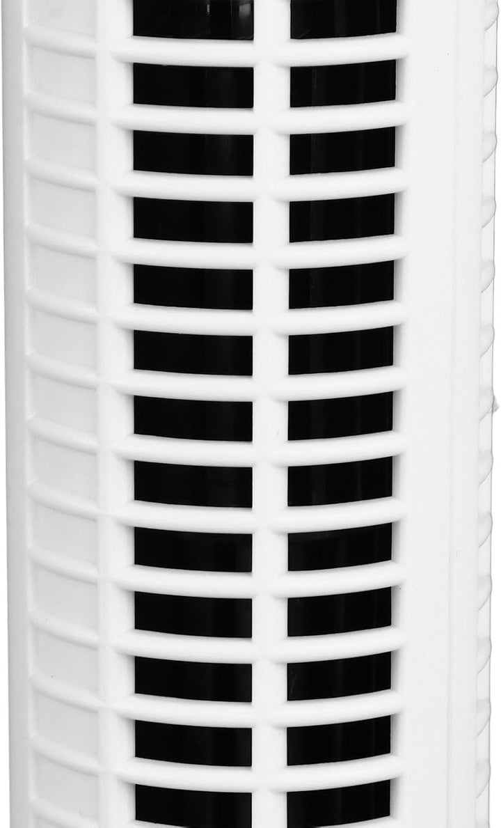 Agatige Flügelloser Turmventilator, tragbarer USB-Tisch-Standventilator, leiser Lüfter mit Licht für