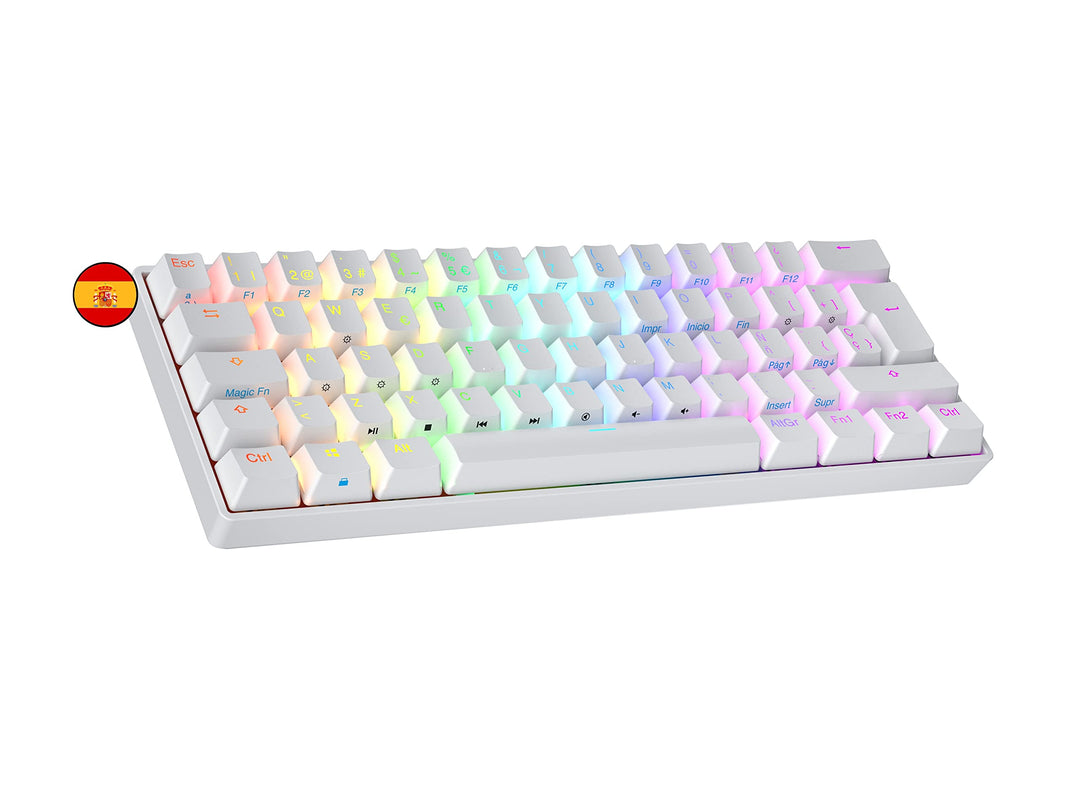 Ranked N60 Nova Mechanische 60 Prozent Tastatur | Hotswap Gaming Keyboard | 62 Programmierbare Taste