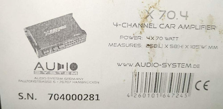 Audio System x-ion 70.4