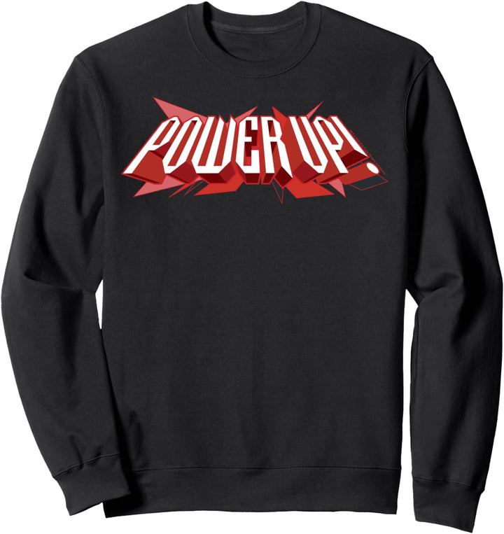Power Rangers Geometric All Systems Go Group Shot Sweatshirt