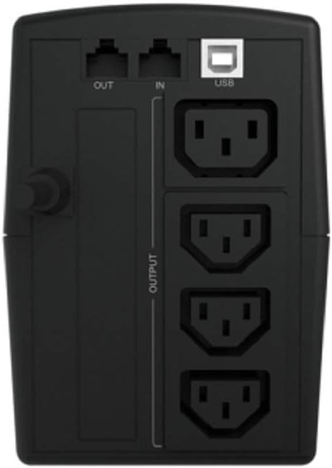 Conceptronic ZEUS01E 650VA 360W USV, 4 x IEC socket 650 VA / 360 W 4 x IEC socket, 650 VA / 360 W 4