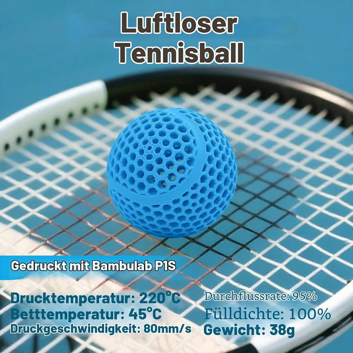 YXPOLYER Flexibles PLA Pro 3D-Drucker-Filament für Airless Basketball luftlose Basketbälle, leichtes