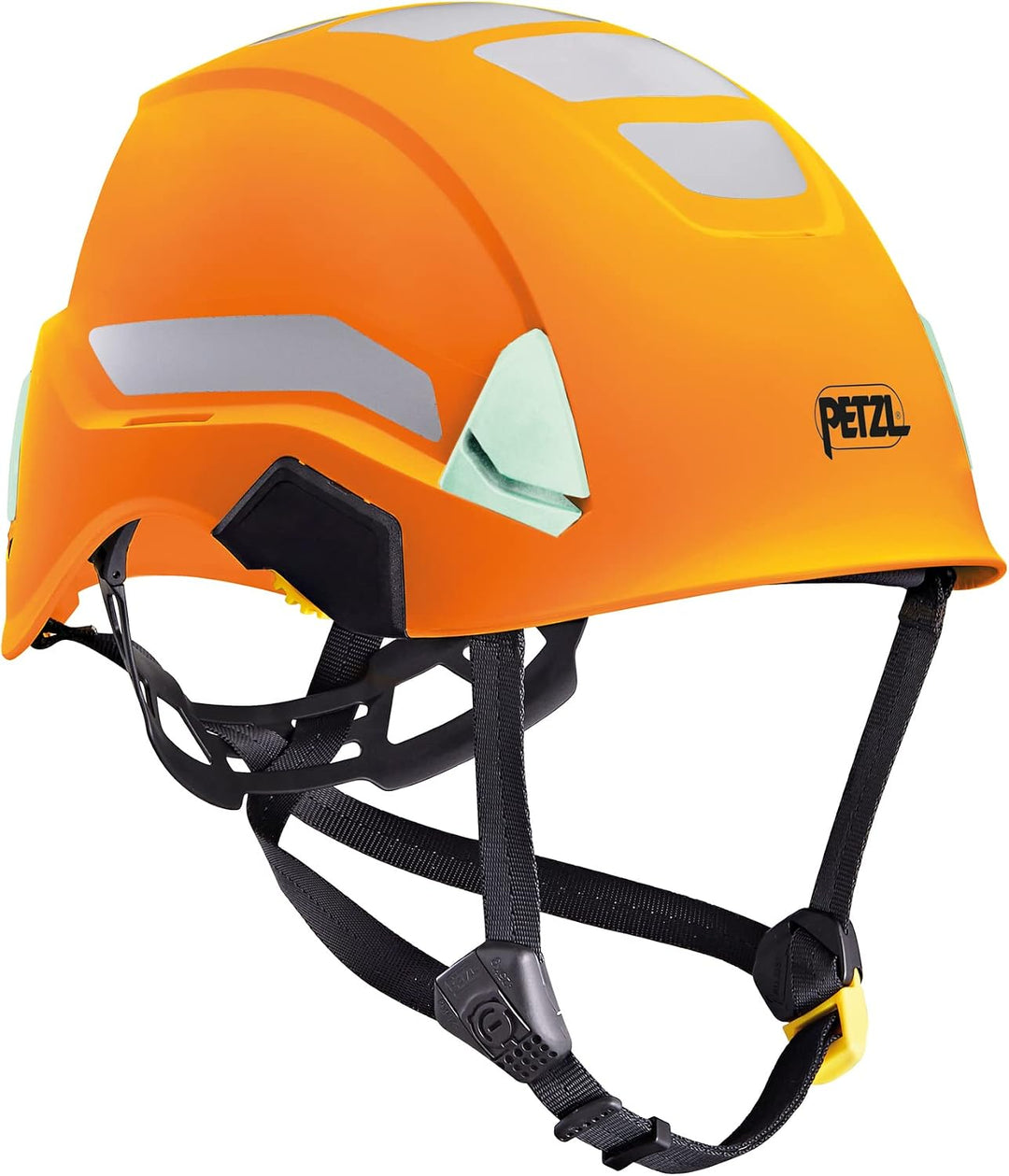 PETZL Unisex-Adult A020CA01 Strato HI-VIZ Helmet ORANGE, solid, one Size, solid