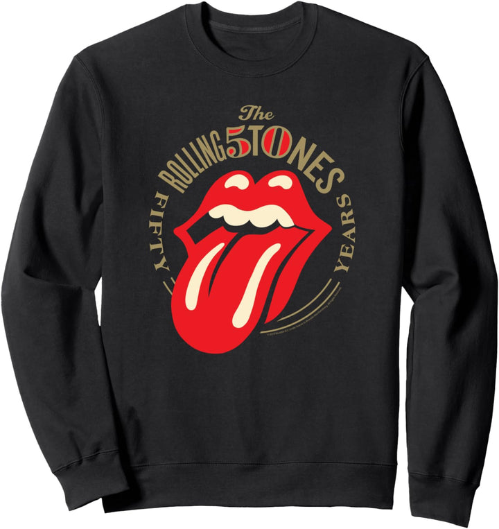 Rolling Stones Offizielles 50th Logo Sweatshirt
