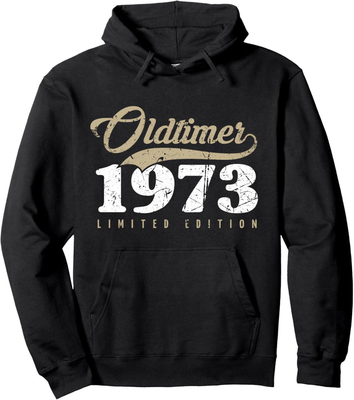 50. Geburtstag Vintage 1973 Pullover Hoodie
