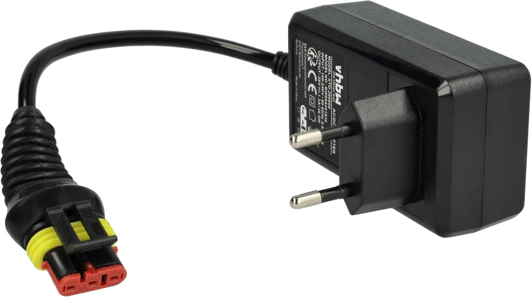 vhbw 1x Netzteil, 1x 3000 mAh Akku, 1x 30 m Niederspannungskabel kompatibel mit Husqvarna Automower
