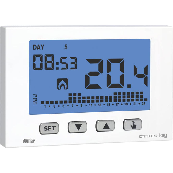 Vemer Spa ve727400 Thermostat, Weiss Bianco, Bianco