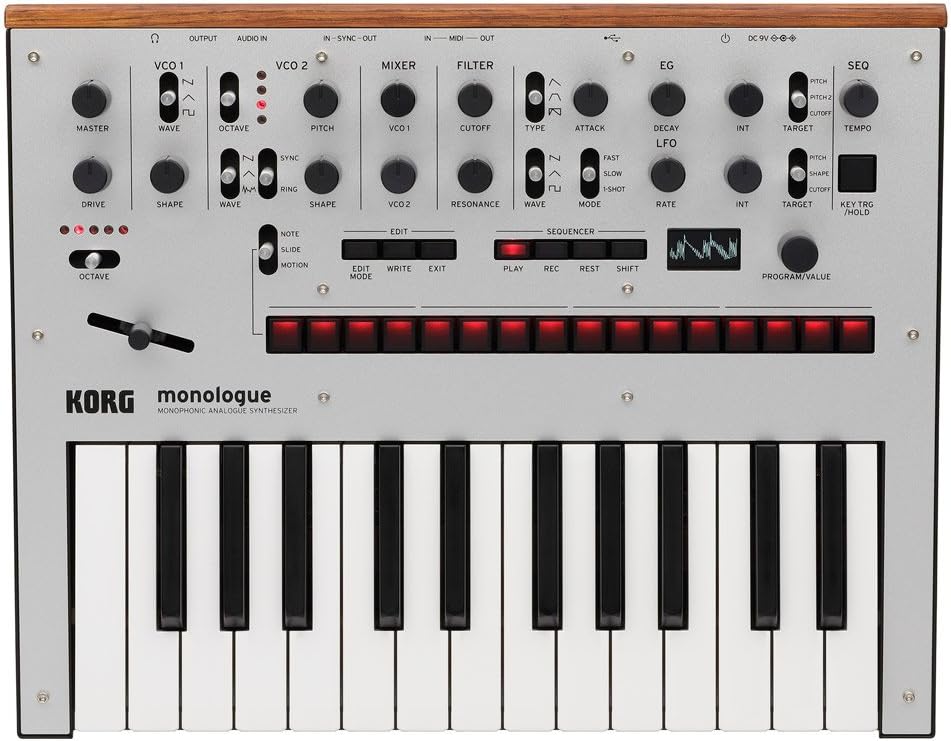 Korg Monologue SV Synthetisator Analog 25 Tasten