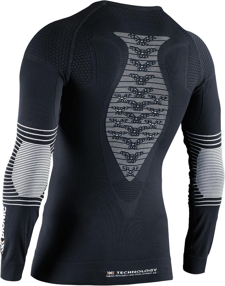 X-Bionic Herren T-Shirt Pl-Energizer M Opal Black/Arctic Wh, M Opal Black/Arctic Wh