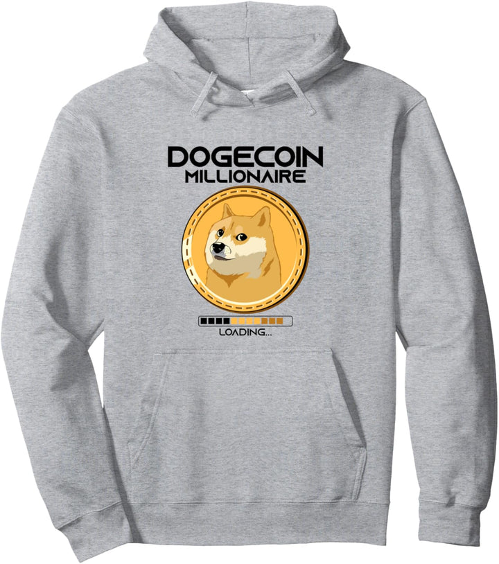 Dogecoin Millionär Laden Lustige Krypto Kryptowährung Pullover Hoodie