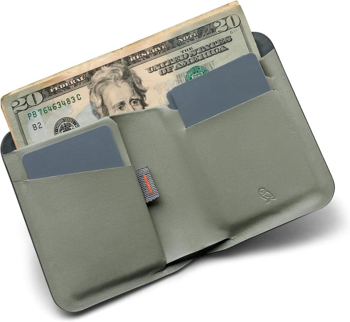 Bellroy Apex Note Sleeve – (Vorgeformte Leder-Brieftasche, RFID-Schutz) - Everglade, Everglade
