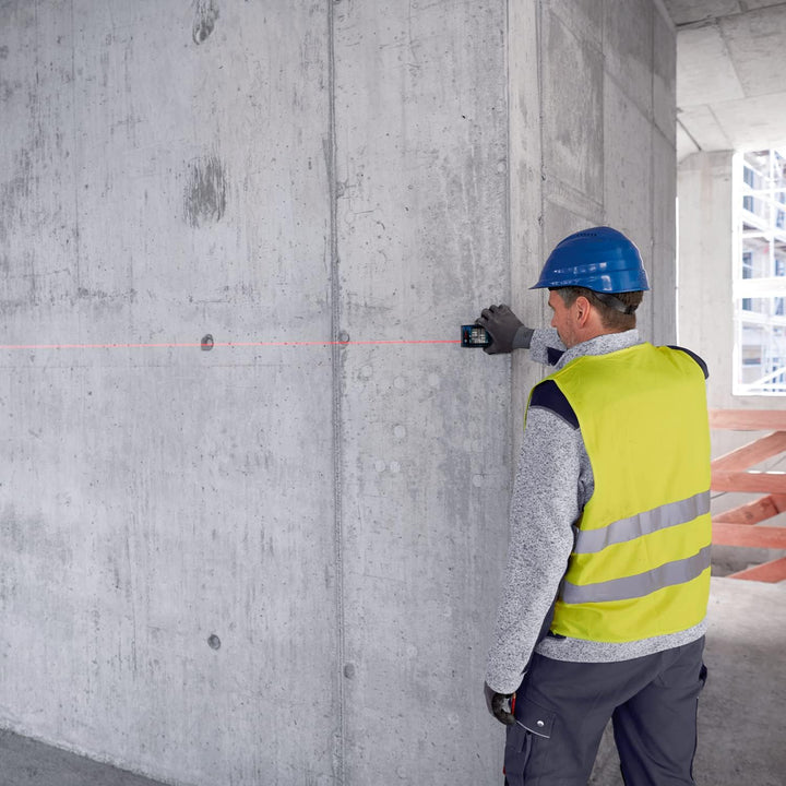 Bosch Professional Laser-Entfernungsmesser GLM 150-27 C (integrierte Kamera, integrierter 3,6 V Akku