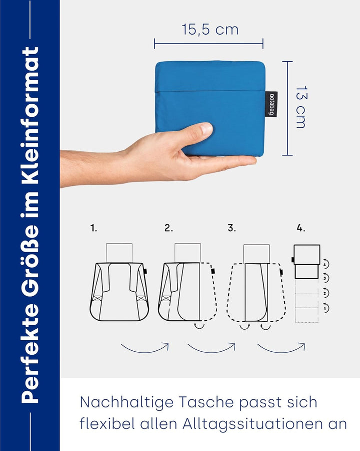 Notabag Unisex Original Gepäck-Handgepäck S Blau, S Blau