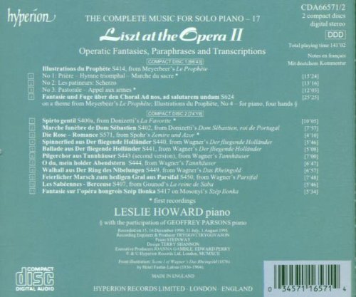 Das Gesamtwerk für Soloklavier Vol. 17, Audio-CD