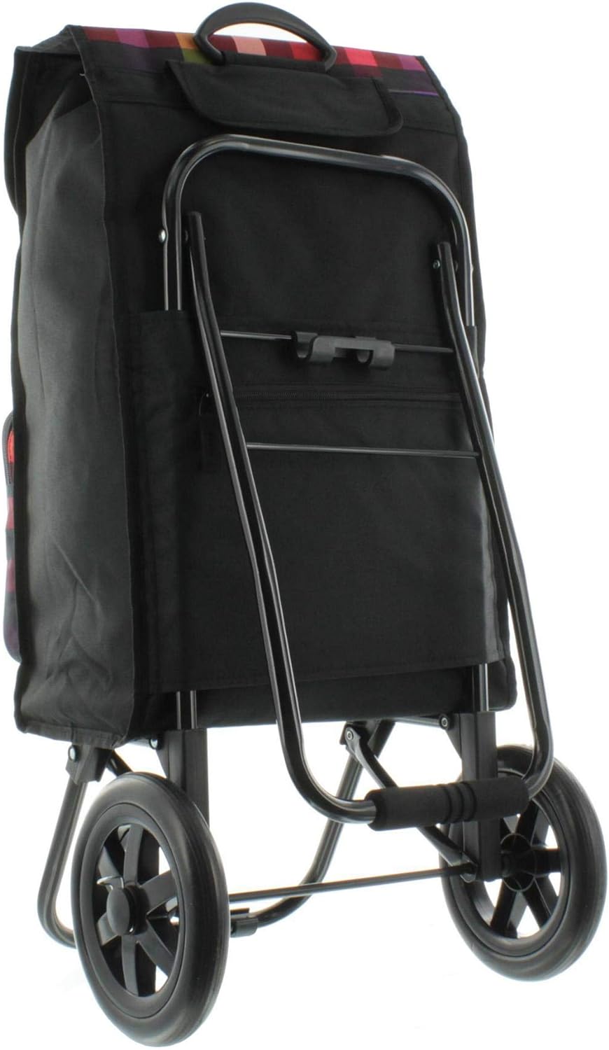 Franky Einkaufstrolley Einkaufsroller ER1 Multicolor Check
