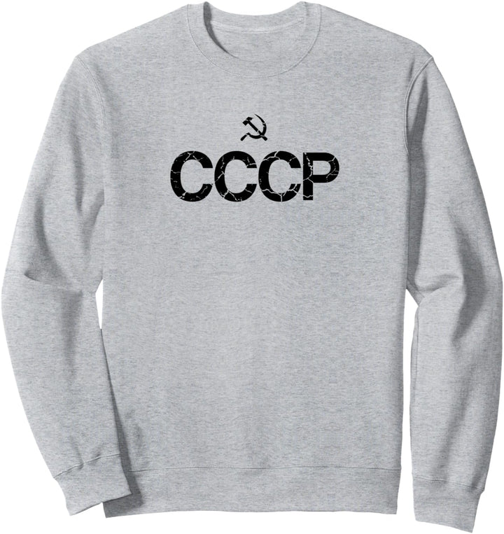 CCCP SSSR in Kyrillischer Schrift Russisch Sweatshirt