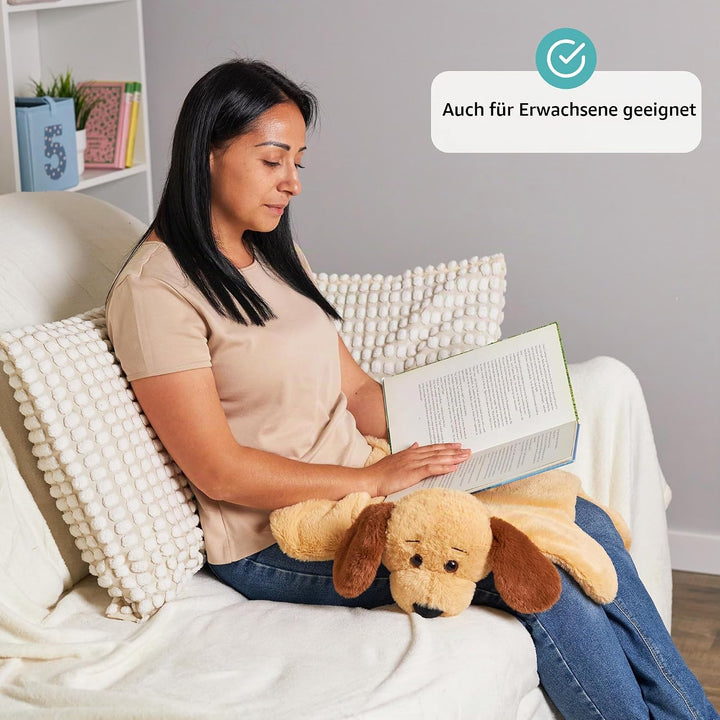 ODOXIA Sensorisches Kuscheltier für Kinder 2.3 KG | Plüsch Faultier für Entspannung &amp; Konzentration