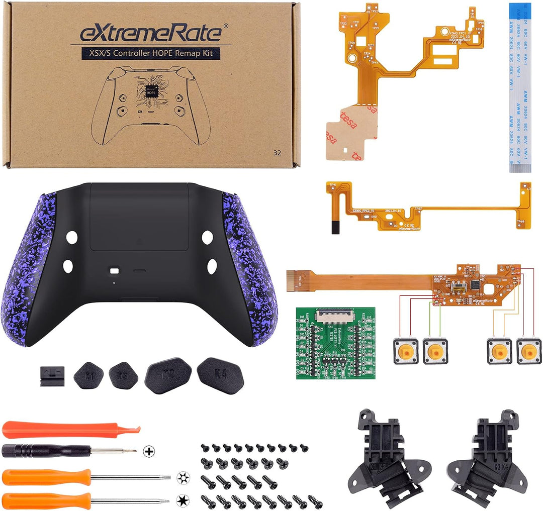 eXtremeRate Hope Programmierbares Remap Kit für Xbox Series X&amp;S Controller, Upgrade-Boards,Rückseite