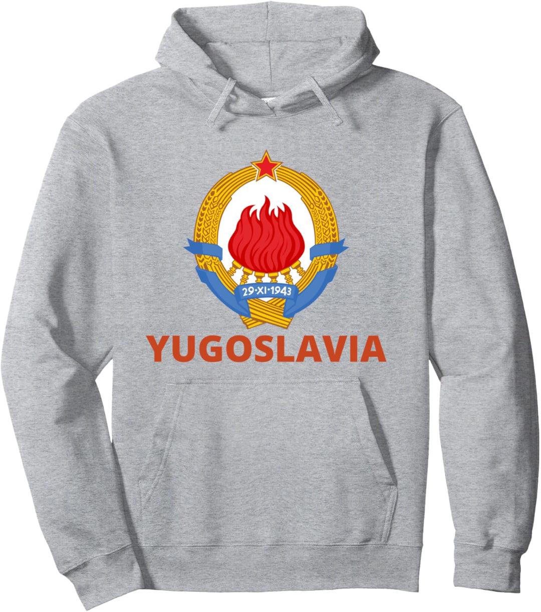 Jugoslawische Wappen Jugoslavija Grb Pullover Hoodie