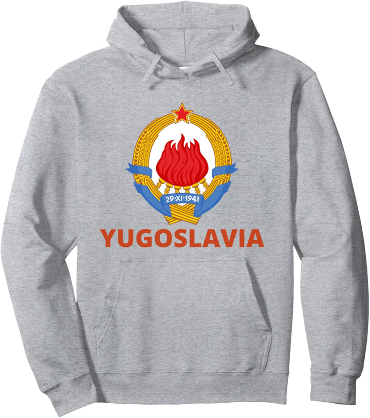 Jugoslawische Wappen Jugoslavija Grb Pullover Hoodie