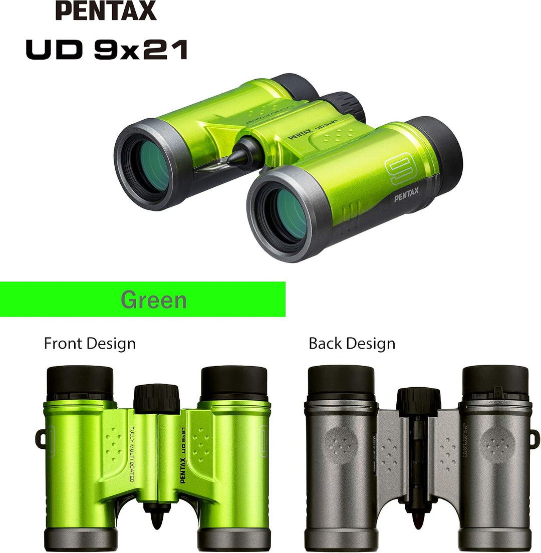 Pentax UD 9x21 Fernglas - Grün, 61813, Grün