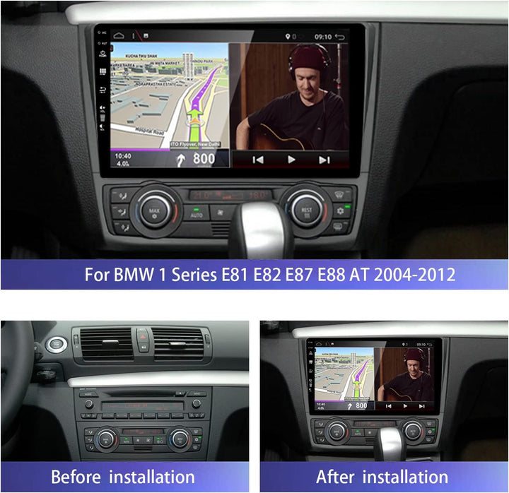 JOYX PX6 Android 12 IPS Autoradio Passt für Ford BMW 1 Series E81 E82 E87 E88 (2004-2012) - 4G+64G -