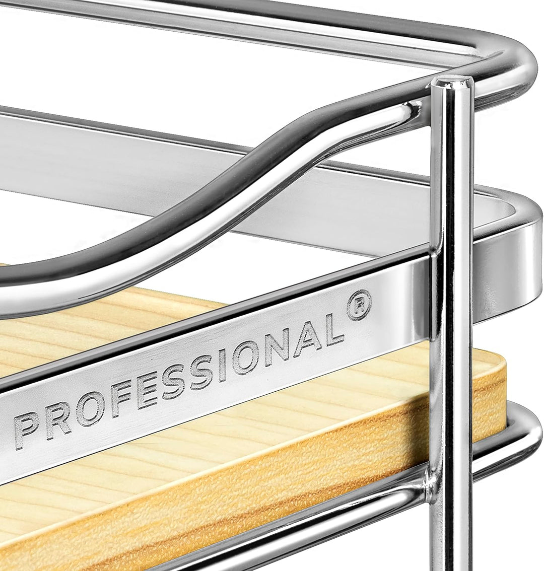 Lynk Professional® Élite™ Gewürzregal für Schrank, ausziehbar, 16,5 cm breit, ausziehbares Gewürzreg
