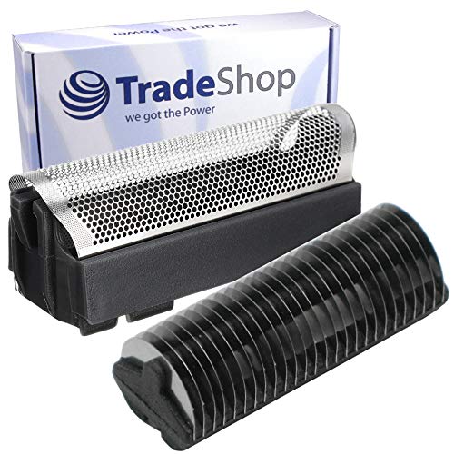 Hochwertiges Kombipack Scherfolie Klingenblock Messer Rasierklinge kompatibel mit Braun 65564722 Mic