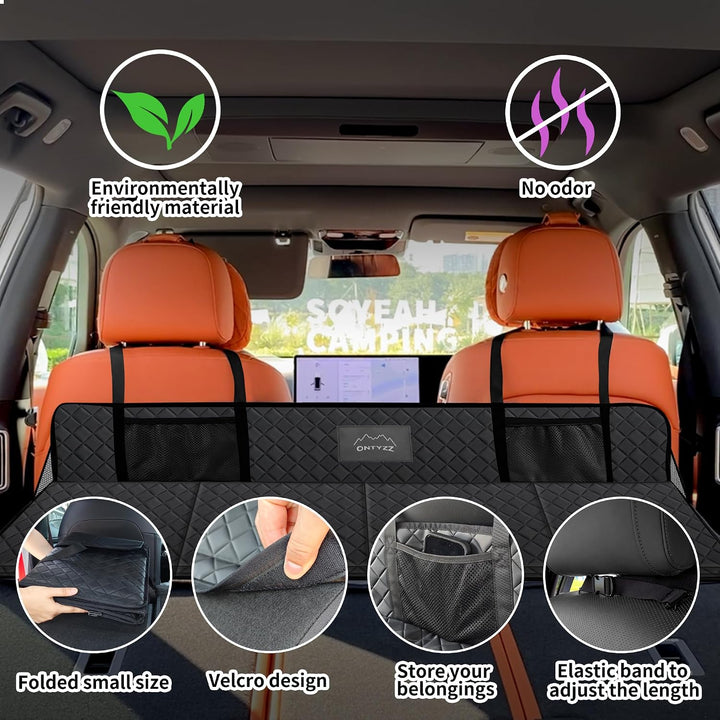 ONTYZZ Nicht-aufblasbar Auto Camping Matratze Zusammenklappbar SUV Bettmatratze für Schlafen Tragbar