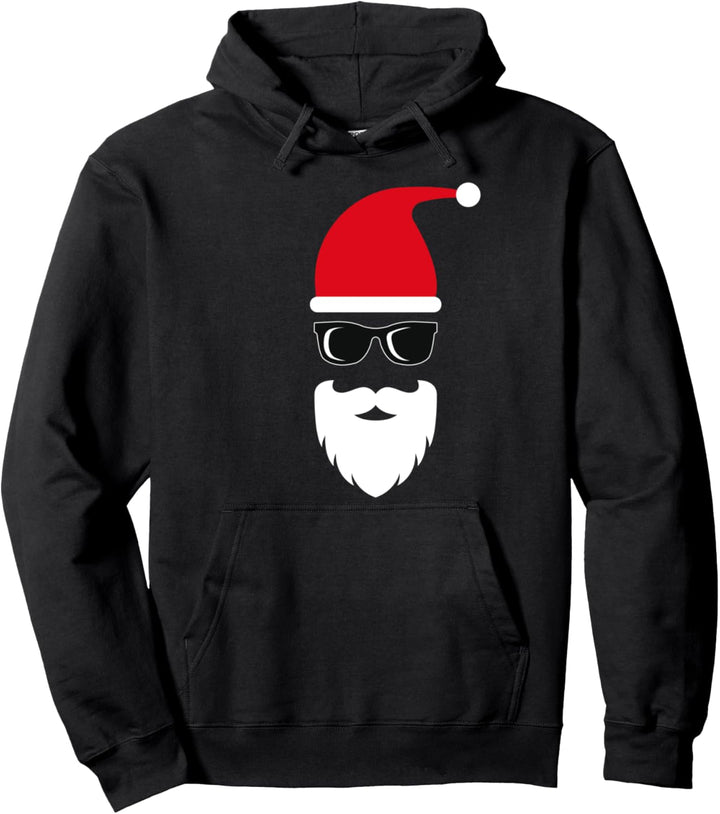 Frohe Weihnachten Heiligabend Nikolaus Weihnachtsmann Pullover Hoodie