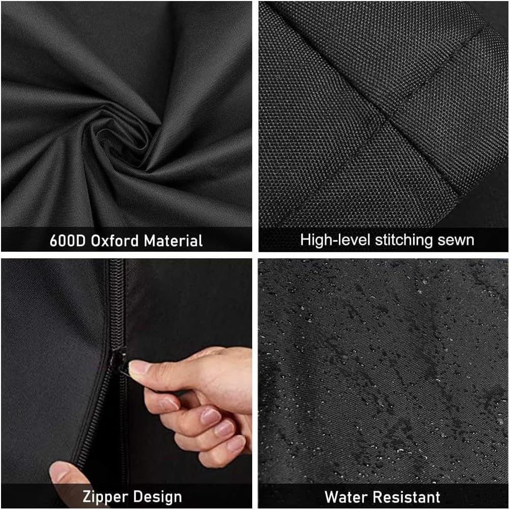 Pit Boss Ultimate Plancha 5 brenner Abdeckung (vollständige Abdeckung, mit Kordelzug, aus Polyester,