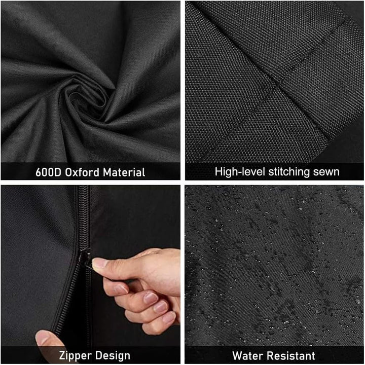 Pit Boss Ultimate Plancha 5 brenner Abdeckung (vollständige Abdeckung, mit Kordelzug, aus Polyester,