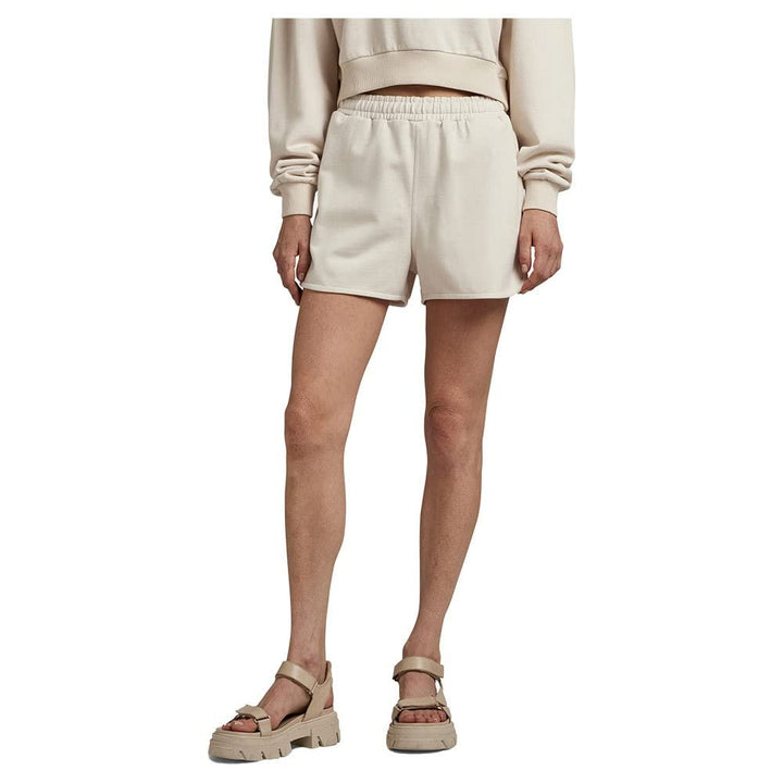 G-STAR RAW Damen Sport Shorts XXS Beige (Ecru D23188-d372-159), XXS Beige (Ecru D23188-d372-159)