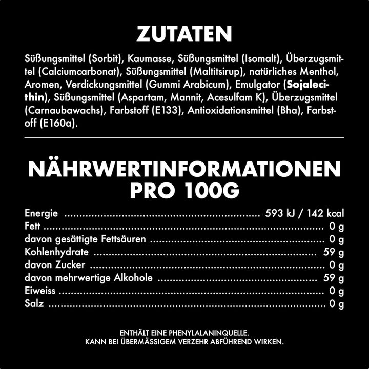 Airwaves Kaugummi Strong, Zuckerfrei, weiss, 6 Dosen (6 x 50 Dragees) ( Verpackung kann variieren) S