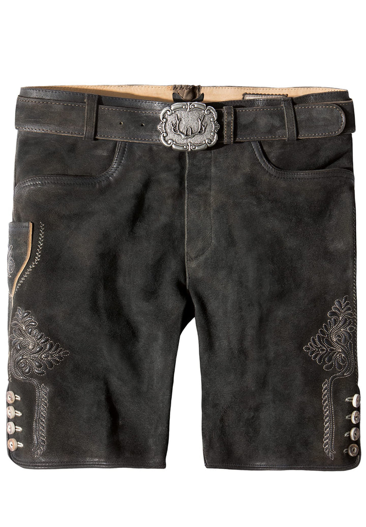 Stockerpoint Trachtenlederhose Corbi4 48 Graphit Gespeckt, 48 Graphit Gespeckt