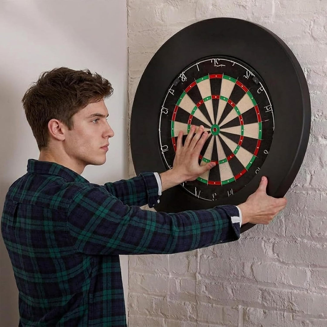 Dart Surround Schutzring für Dartscheibe Ø 45,5 cm, Eva Dartscheibe Umrandung &amp; Wandschutz, Dartboar