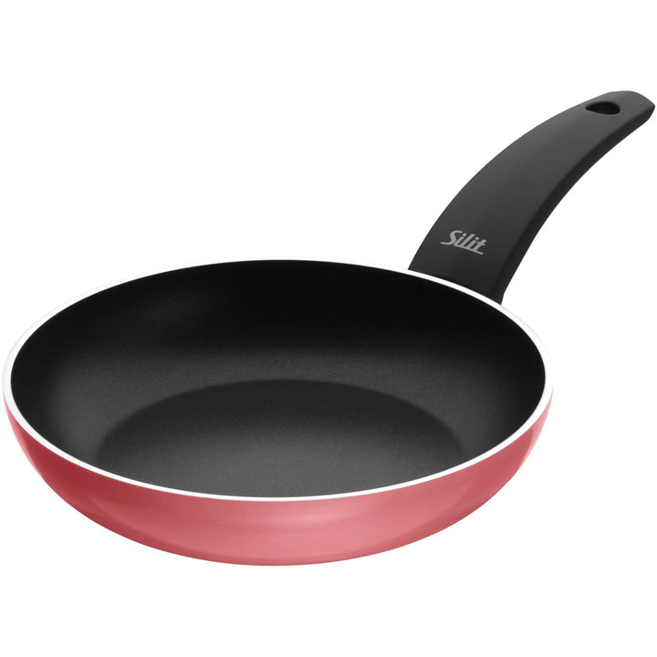 Silit Belluna Bratpfanne 24 cm Induktion, Aluminium beschichtet, Kunststoffgriff, für schonendes Bra