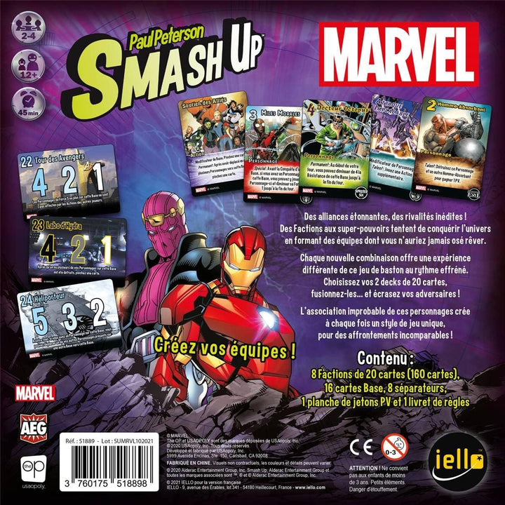 Iello Spiel - Smash Up Marvel (Base)