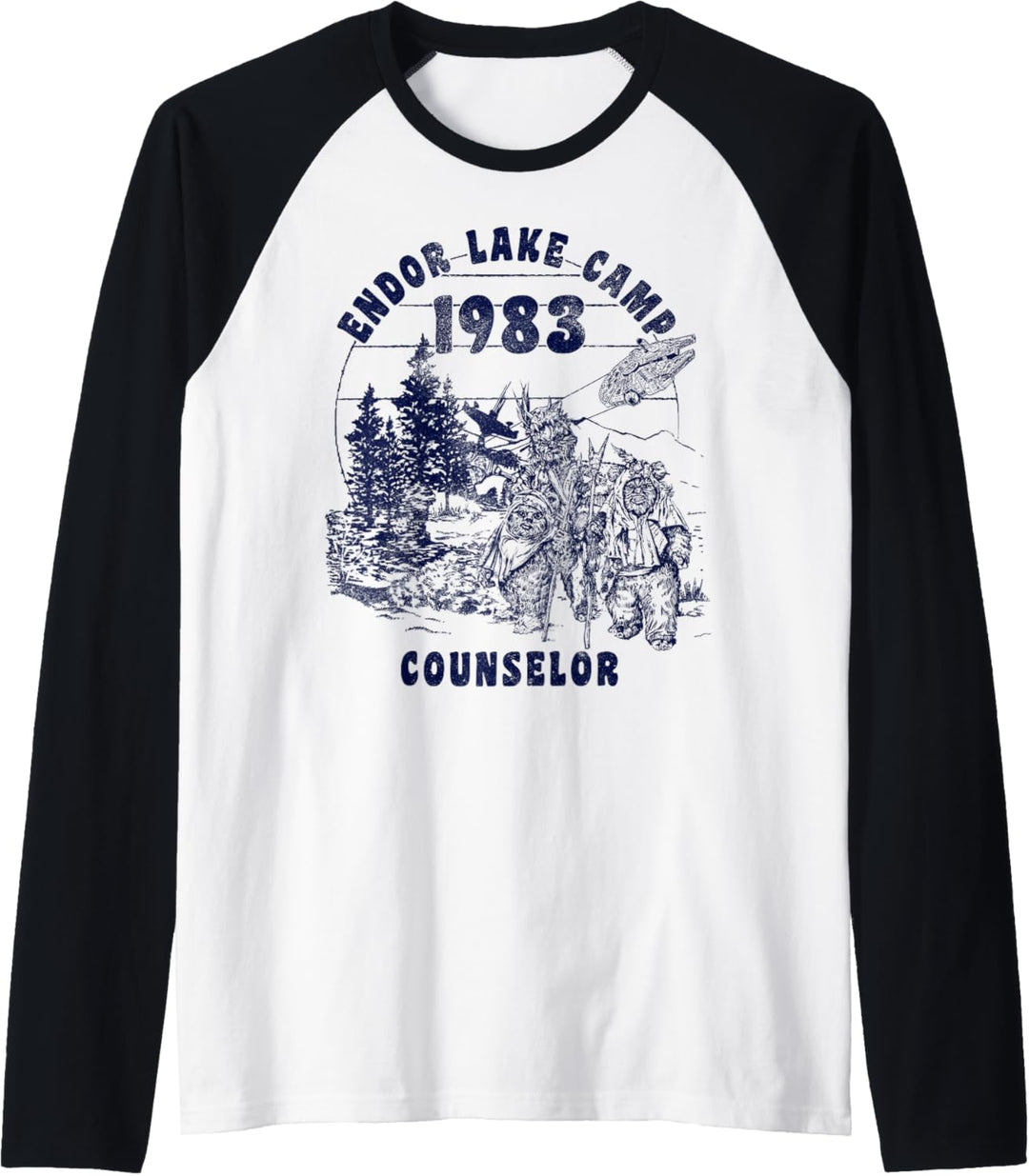 Star Wars Endor Camper Raglan