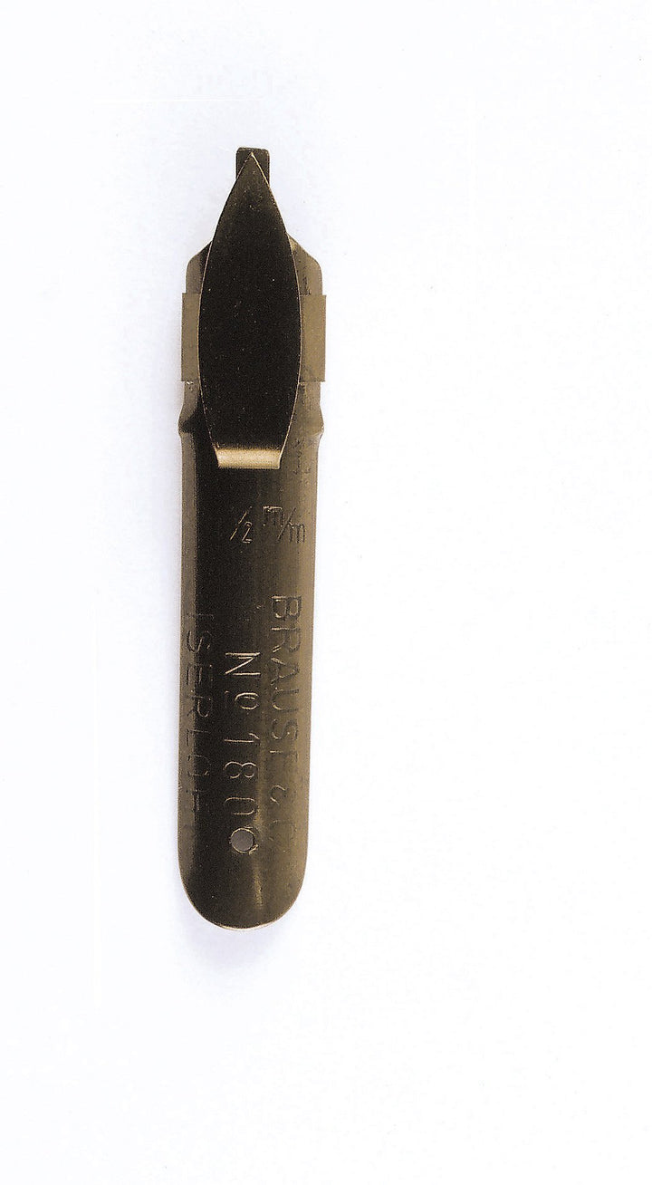 Brause 18015B Packung, mit 50 Feder Bandzug, 1, 5 mm, ideal für gotische Buchstaben, ideal für die K