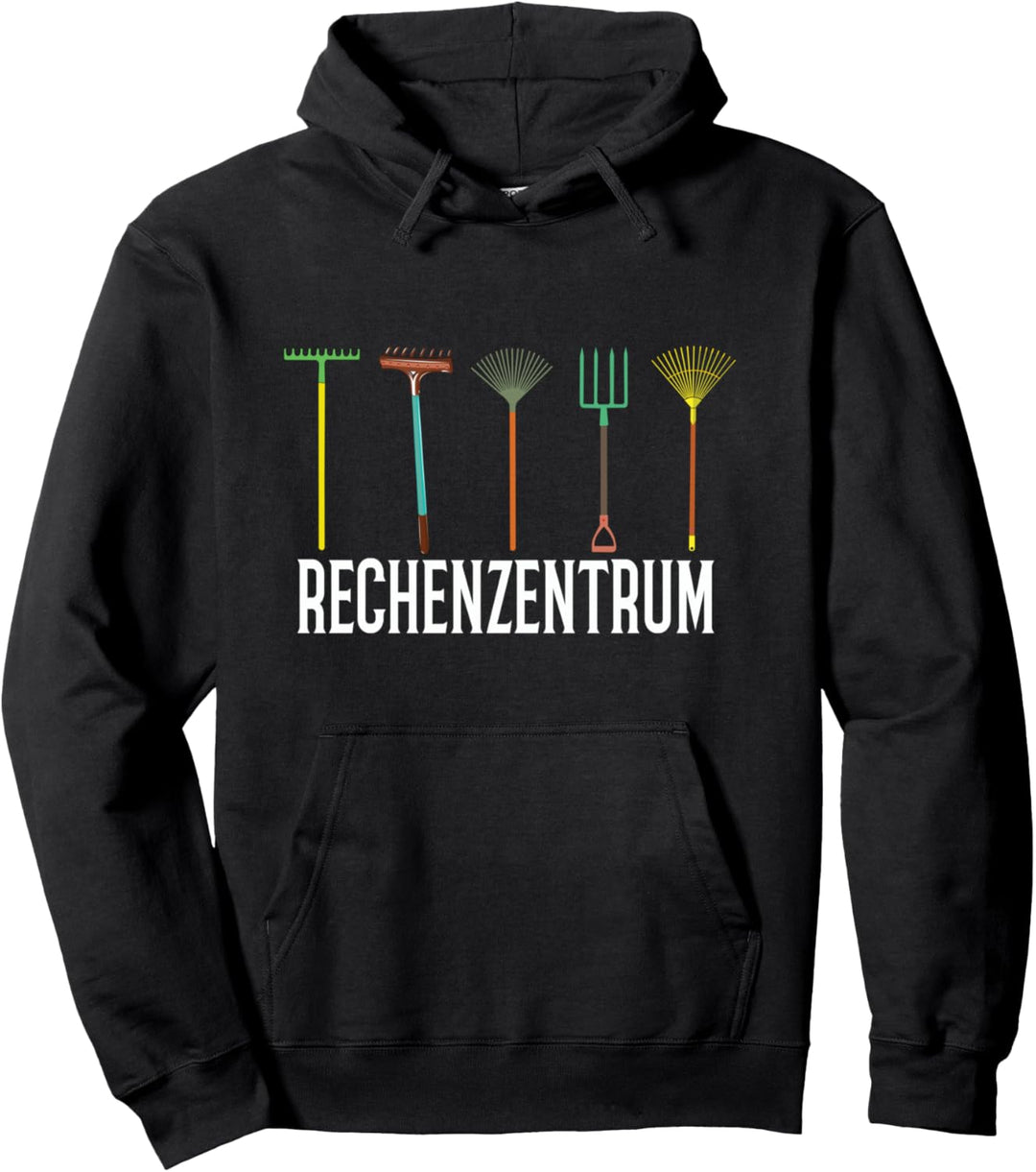Rechenzentrum Gartenarbeit Landschaft Gärtner Gartenbau Pullover Hoodie
