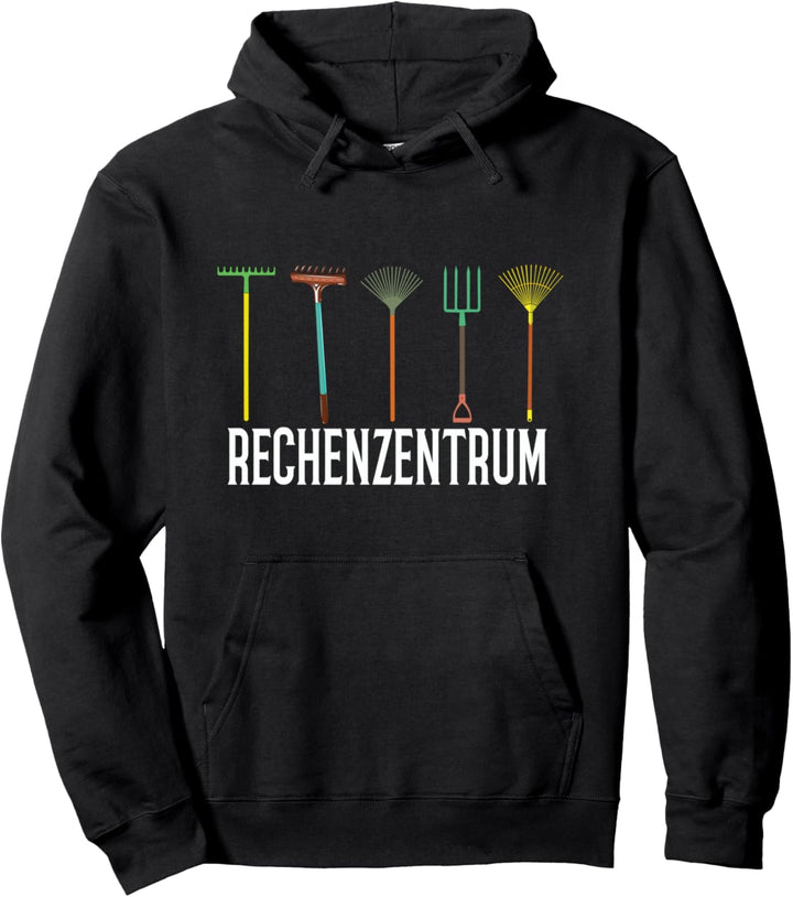 Rechenzentrum Gartenarbeit Landschaft Gärtner Gartenbau Pullover Hoodie