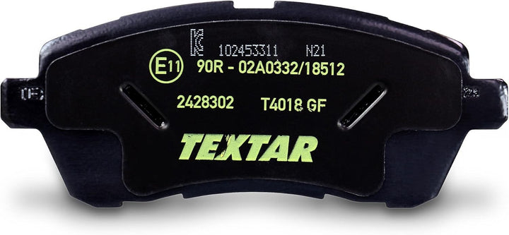 TEXTAR Bremsbelagsatz für Scheibenbremse, 2428302