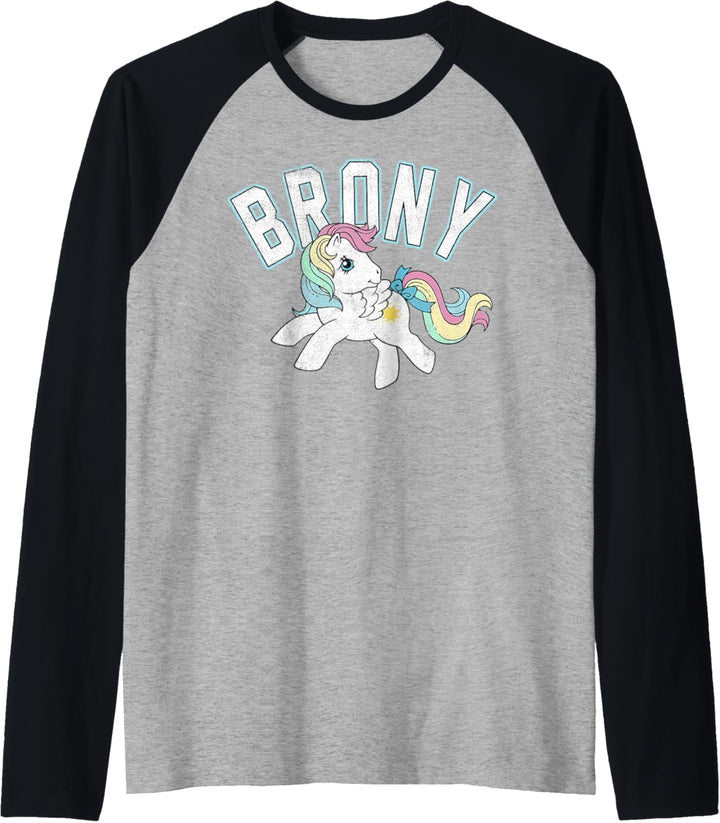 My Little Pony Brony Collegiate Style Raglan