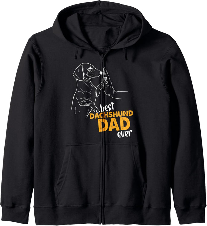 Best Dackel Dad Ever Dackel Dad Kapuzenjacke
